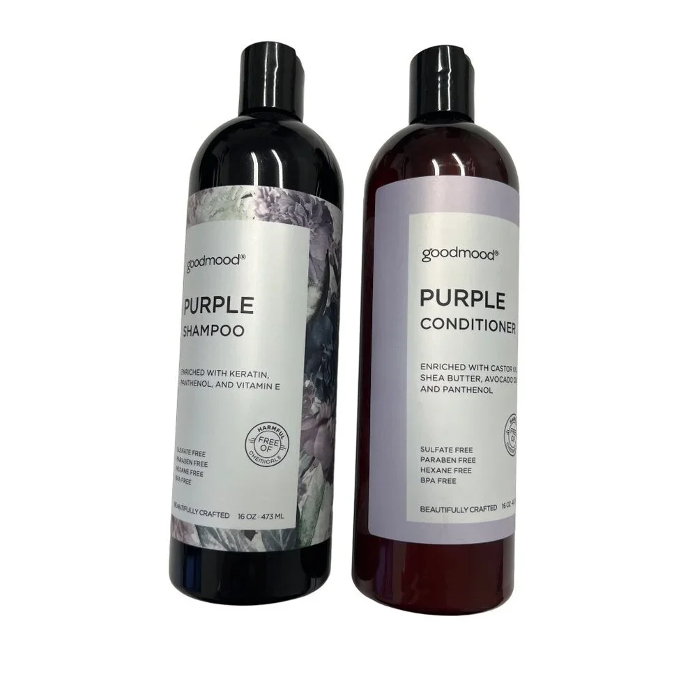 Goodmood Purple Shampoo & Conditioner - Picture 1 of 3